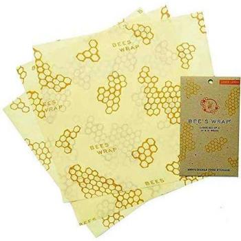 Bienen-Verpackungs-Satz 3 große Wraps 33 x 35 cm