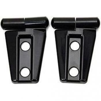 Carbon Fiber Hood Hinge Cover Trim for 2007 Jeep Wrangler