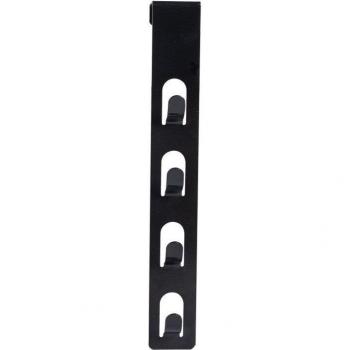 Iron 4-Hook Cap and Clothes Holder