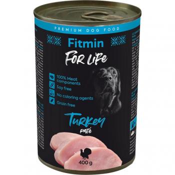 Fitmin Dog For Life Truthahn Nassfutter 6 x 400g