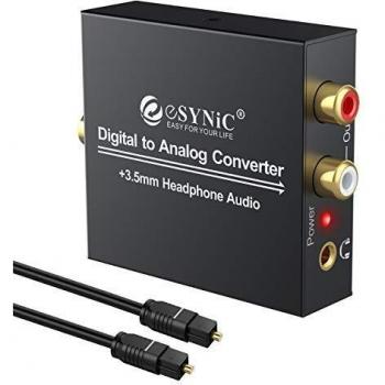 DAC Digital‑Analogic ESYNiC 192 kHz per PS3, HDTV e Sky HD