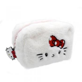 Pochette Peluche Bianco Hello Kitty