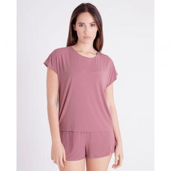 Top de pijama Calvin Klein Relaxed Fit Rosa