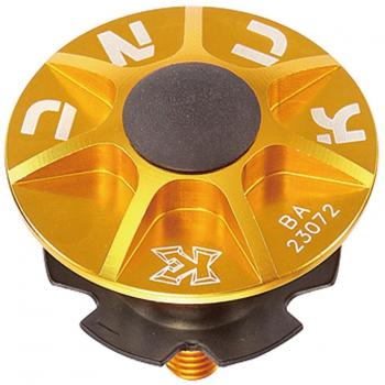 Tapa de Dirección Dorada en Aluminio KCNC