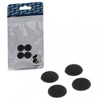 Premium 4× Black Silicone Thumb Grips for Switch Lite & Joy‑Con Controllers
