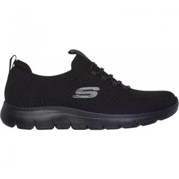 Skechers Women's Black Slip-On Sneakers