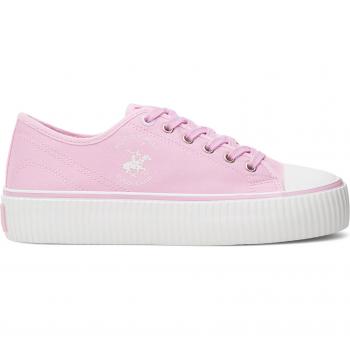 Sneakers W-BHPC027M aus Stoff von Beverly Hills Polo Club in Rosa
