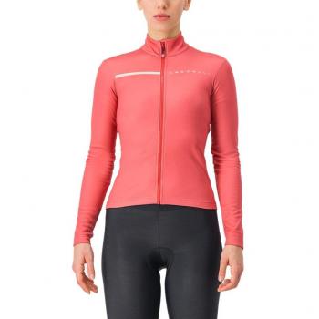 Castelli Sinergia 2 Damen Radsporttrikot weinrot/cremeweiß