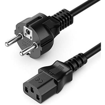 M Stromkabel Kaltgerätekabel Netzkabel Kaltgeräte Strom Kabel C13 PC Computer