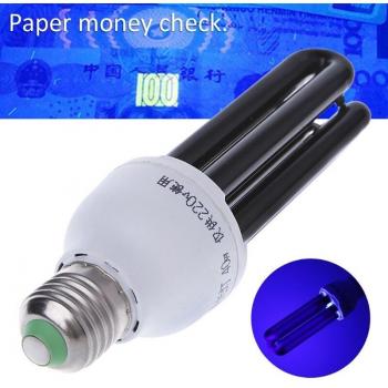 Luminaire E27 UV pour effets de lumière noire CFL