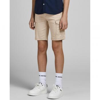 Shorts de Denim Juvenil Estilo Cargo – Jack & Jones Junior
