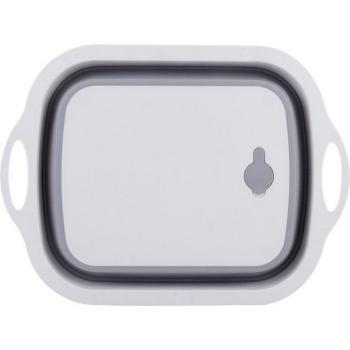 Compact 3-in-1 Kitchen Chopping Board and Basket
