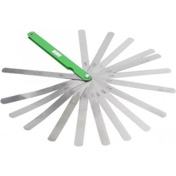 Calibrador de Brecha de 150mm con 17 Hojas Métricas (0,02-1mm)
