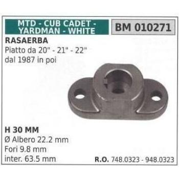 Moyeu Porte-lame Plat 20 21 22 MTD