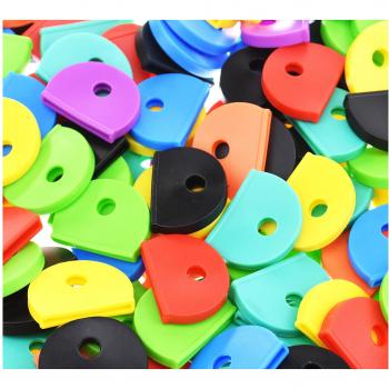 Standard Round Key Identifier 25-Pack Color Caps
