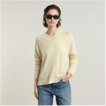 Maglione a V G‑Star Chalk XL (D25225-d87)