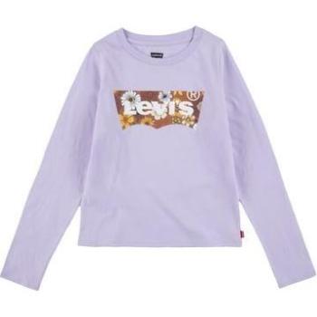 Camisa Levi's® de manga larga para niña en color púrpura
