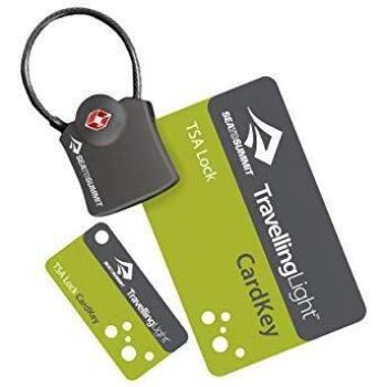 Sea to Summit Reisesicherung Cardkey – TSA-Gepäckschloss in Kartenform