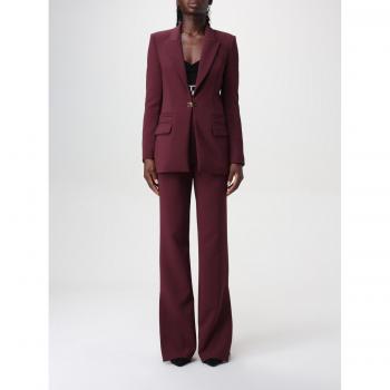 Elisabetta Franchi Crepe Bordeaux Tailleur 44