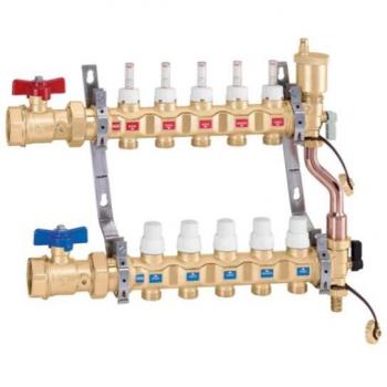 Collecteur 1 f à 13 sorties ¾, Caleffi 6686O5S1 (prémonté)