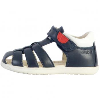 Sandale Geox Bébé Cuir Bleu B254va