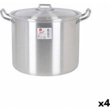 Casserole BigBuy Cooking 33x28x24 cm Aluminium 4 unités