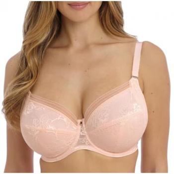 Fusion Lace Side Reinforced 40GG Bra (Pink)