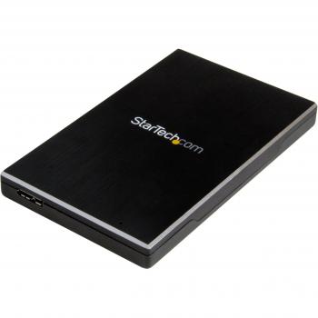 Box esterno USB 3.1 per HDD/SSD SATA III da 2,5 pollici con un alloggiamento