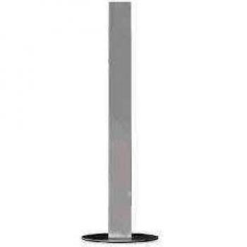 Dispenser automatico di gel igienizzante per mani in metallo, design a colonna, colore bianco