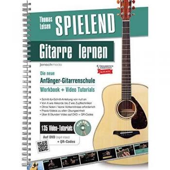 Anfänger-Gitarrenschule: Spielend Gitarre Lernen mit 135 Lern-Videos