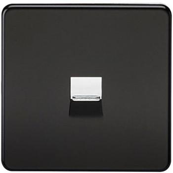 Knightsbridge Screwless Telephone Master Socket