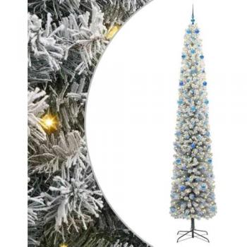 Vivid Green Spark 300 LED Festive Tree – 3 m Stand (vidaXL)