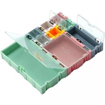 9pcs Electronic Component and Jewelry Mini Storage Box Set