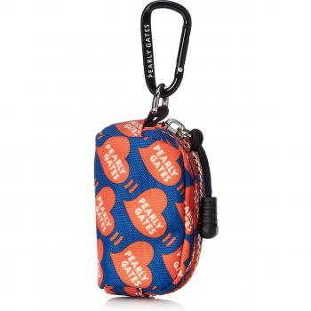 Golf Ball Pouch with Heart Hook (Blue)