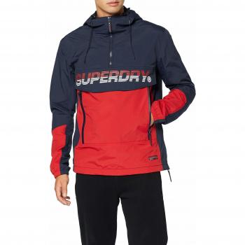 Cagoule Overhead Superdry, Azul (Navy/Red 26s), XXL