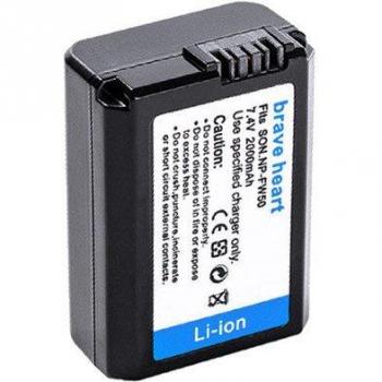Dual Charger + 2 NP-FW50 Batteries for SONY A7R, A6000, NEX Series