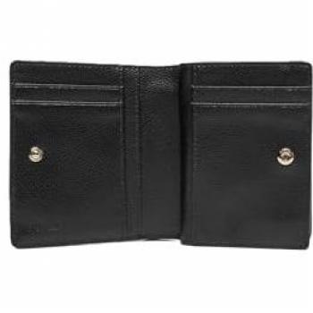 Furla Cartera de Mano Oro y Negro