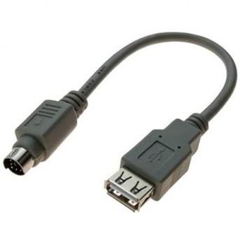 Adaptateur USB 2.0 A F vers minidin6 20 cm