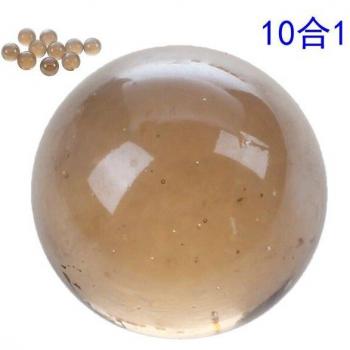 10 Pcs Light Blue 16mm Decorative Glass Marbles