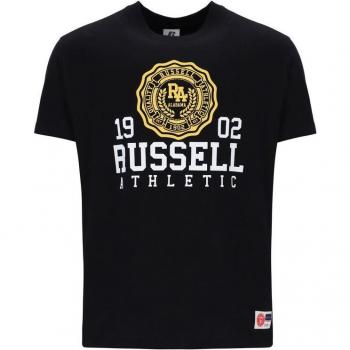 Russell Athletic Maglietta Ashton Black Maniche Corte S