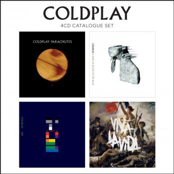 Box by Coldplay (4CD Catalogue Set, 2012) Parachutes, Viva la Vida, X&Y, Rush