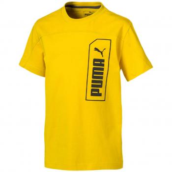 Camiseta PUMA Nu-Tility, Amarillo (Sulphur), Talla 116, Niños