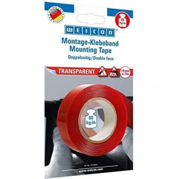 WEICON 14100319 Transparent Mounting Tape