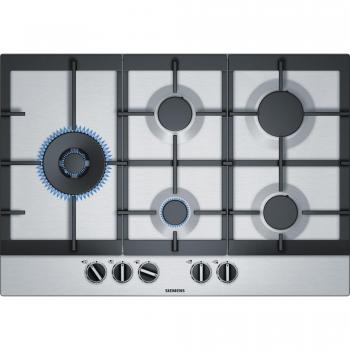 Siemens iQ500 EC7A5SB90 Plaque de cuisson à gaz 5 zones 75 cm Inox