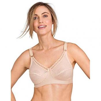 Miss Mary Damen BH, Baumwolle, Cup H, Beige, Größe 115