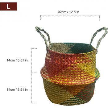 EcoCesta de Bambú – Jardín, Lavandería y Juguetes