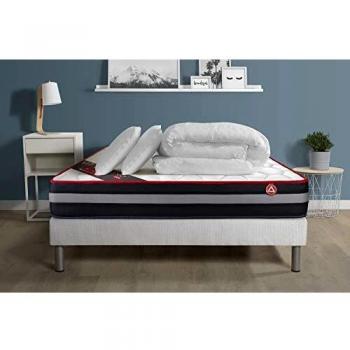 Ensemble Sommier Matelas 140x200 VITALSPRING Zen