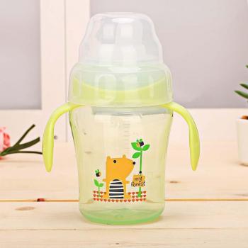 Gobelet pour bébé 240ML à bec souple sans BPA avec design de dessin animé