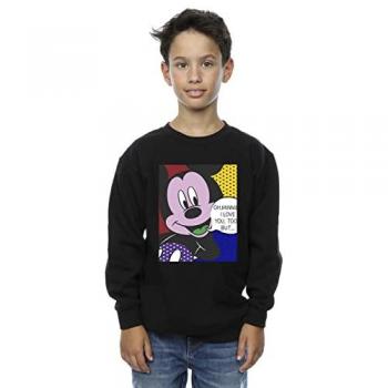 Disney Mickey Mouse Oh Minnie Pop Art Sweatshirt Size 5-6 Years