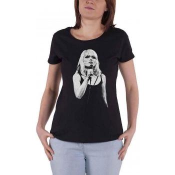 T‑shirt in Cotone Debbie Harry Microfono Aperto XXL Nero